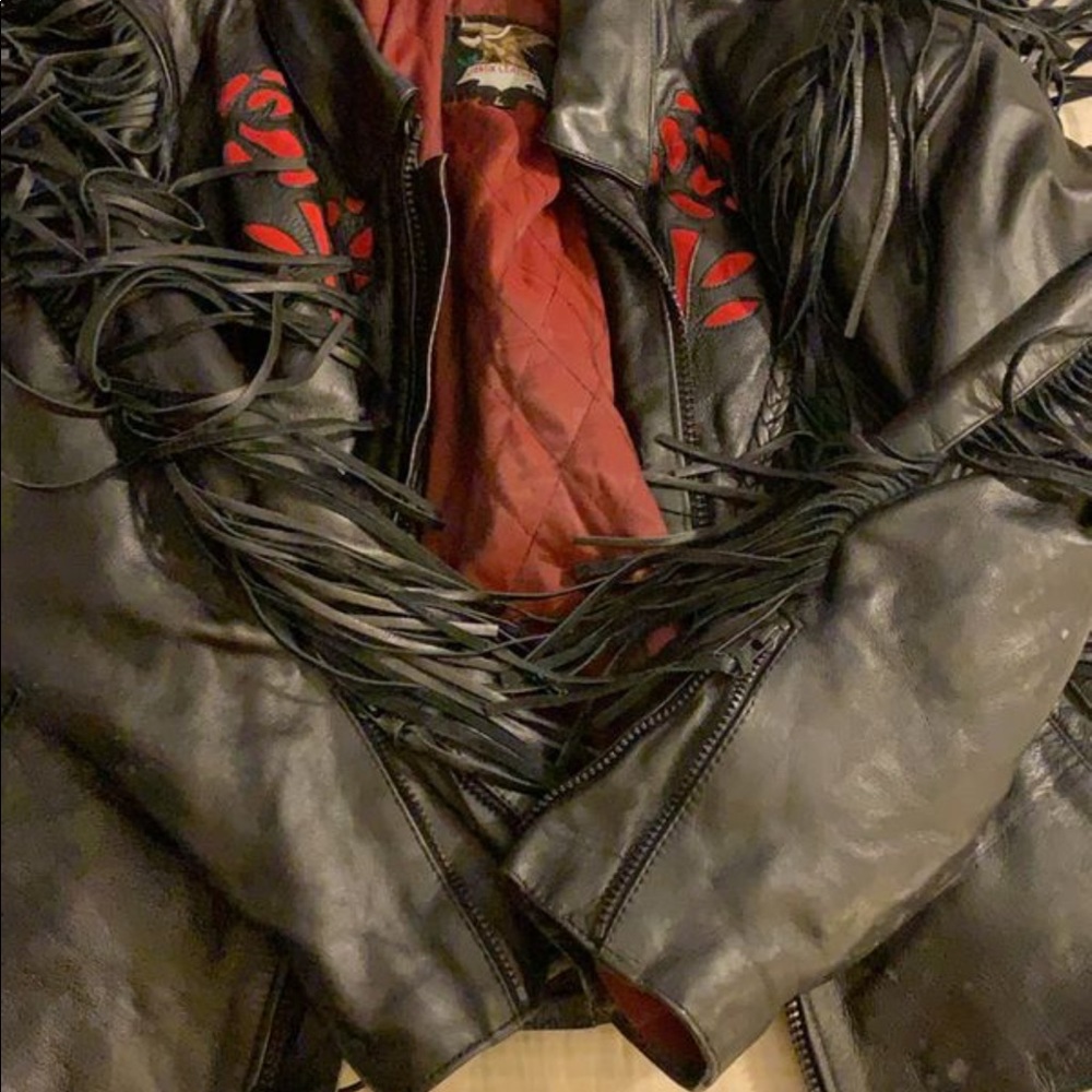 Leather jacket - Picture 2 of 4